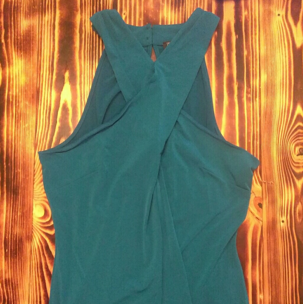 INC Crisscross Halter Top